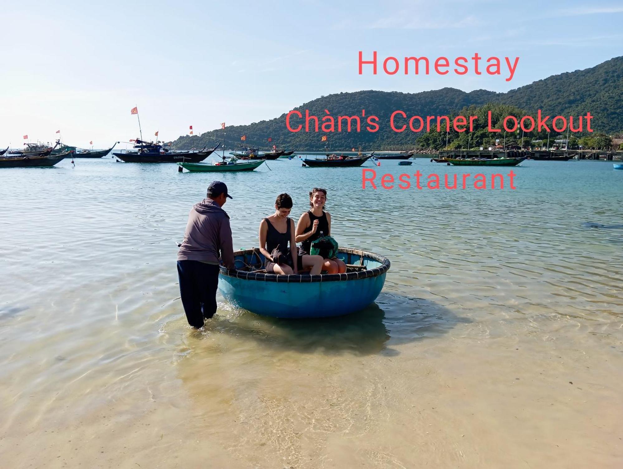 Cham'S Corner Lookout Homestay & Restaurant Tân Hiệ Exterior foto
